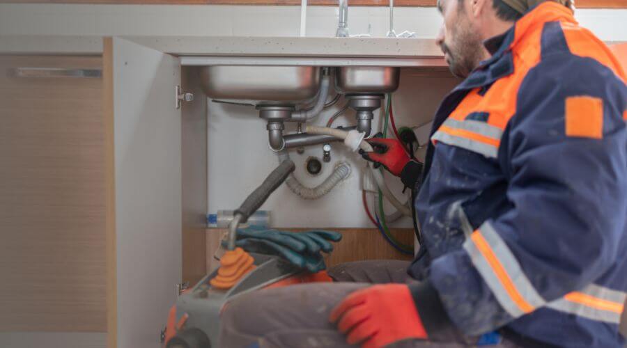 Residential Slab Leak Plumbing in Easton, MN
